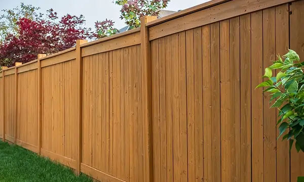 wood fencing